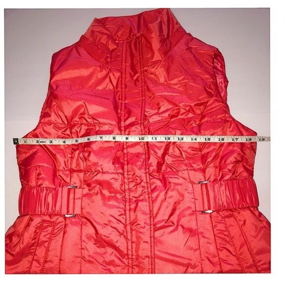NEW YORK & COMPANY- WOMENS WARM PUFFER ZIP-UP CLOSURE PUFFER VEST SIZE MEDIUM - Picture 4 of 6